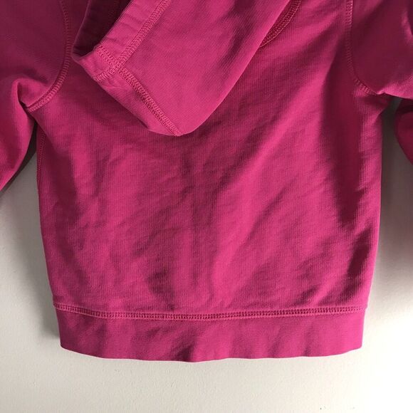Hanna Andersson Girls 100cm Size‎ 4 Jacket Pink Zip Up Hoodie Basic Sweatshirt - Picture 11 of 11